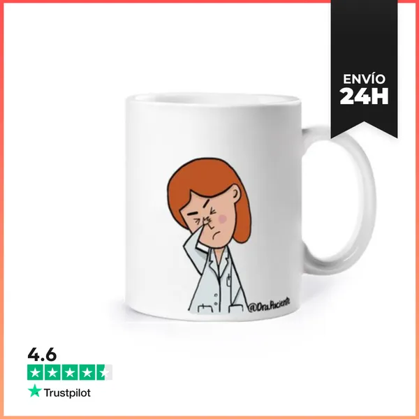 Taza Dra Paciente Nino Bolsa Full LaTostadora