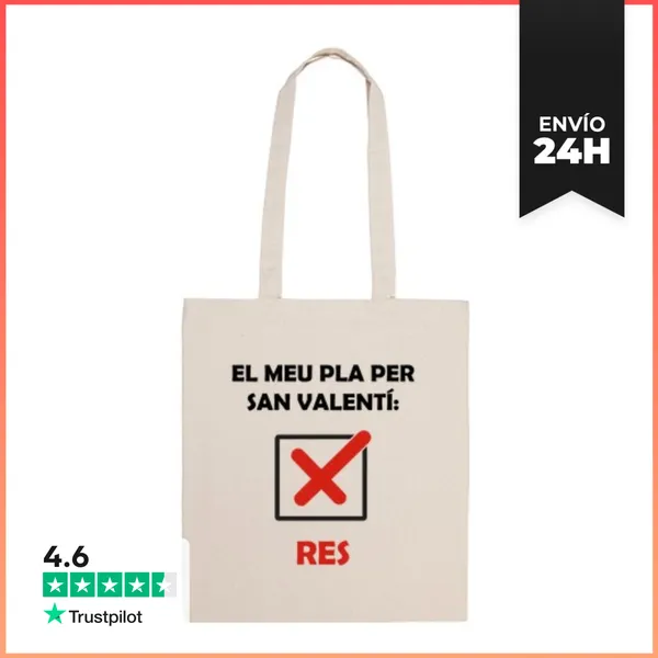 Bolsa De Tela PLA PER SANT VALENTÍ LaTostadora
