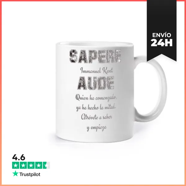 Taza Sapere Aude LaTostadora