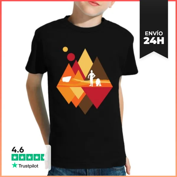 Camiseta Clásica Para Niños Desert View LaTostadora