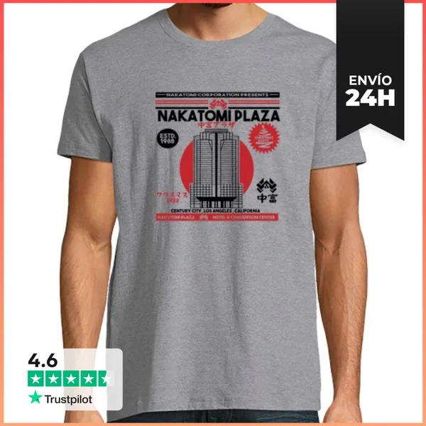 Camiseta Hombre Clásica Plaza Nakatomi LaTostadora