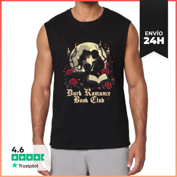 Camiseta Sin Mangas Club De Lectura De Romance Oscuro Bookt