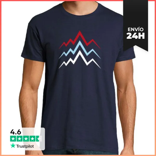 Camiseta Hombre Clásica Alpinismo LaTostadora