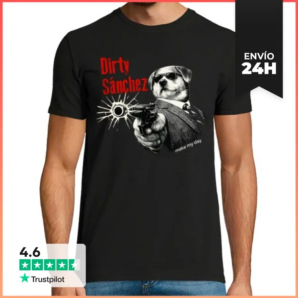 Camiseta Hombre Clásica Dirty Sanchez LaTostadora
