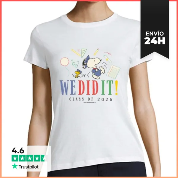 Camiseta Mujer Clásica We Did It 2026 LaTostadora