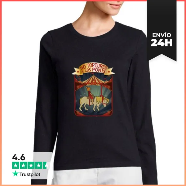 Camiseta Mujer Manga Larga 386853 LaTostadora