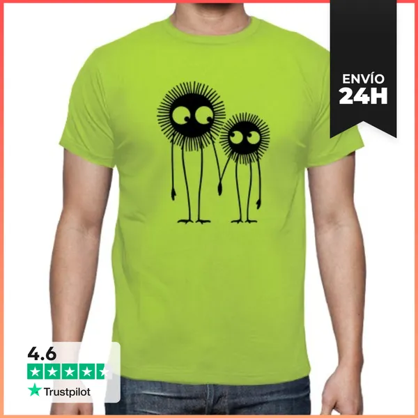 Camiseta Hombre Clásica Mis Frikis LaTostadora