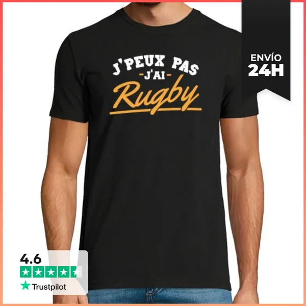 Camiseta Hombre Clásica Tengo Regalo De Rugby Para Hombre Humor