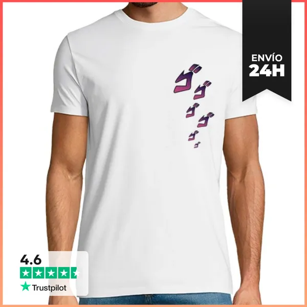 Camiseta Hombre Clásica Jojo Amenazante Pequeño LaTostadora