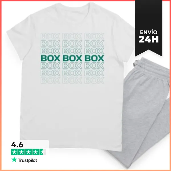 Pijama BOX BOX BOX F1 MOTORSPORT LaTostadora