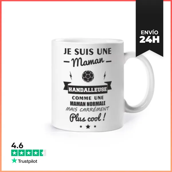 Taza Balonmano Mamá Balonmano Humor LaTostadora