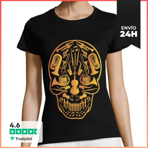 Camiseta Mujer Clásica Maldita Novena LaTostadora