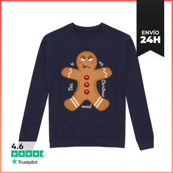 Sudadera Unisex Hombre De Navidad LaTostadora