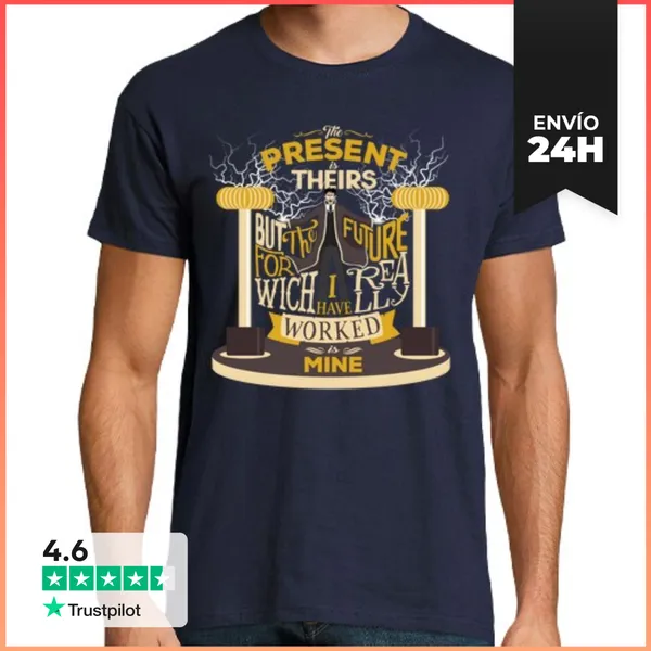 Camiseta Hombre Clásica Nikola Tesla Quote #1 LaTostadora