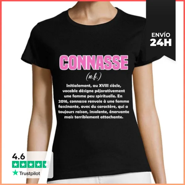 Camiseta Mujer Clásica Perra Definición Humor Regalo LaTostadora