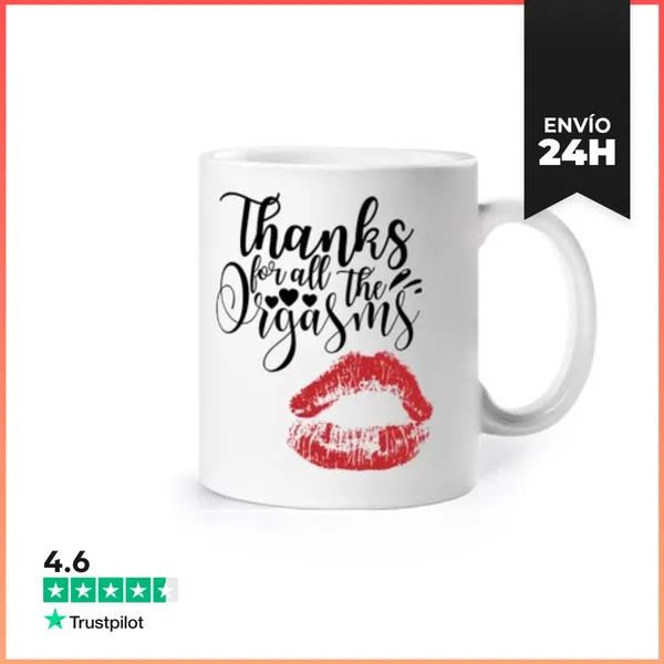 Taza Gracias Por Todos Los Orgasmos Dia De S LaTostadora