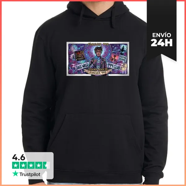 Sudadera Unisex Con Capucha Juice Wrld Forever Sudadera