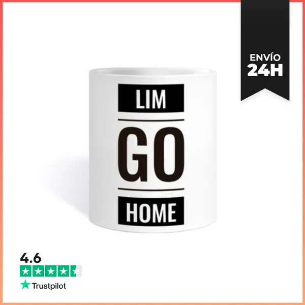 Taza LIM GO HOME LaTostadora