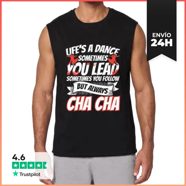 Camiseta Sin Mangas Baile Chachachá LaTostadora