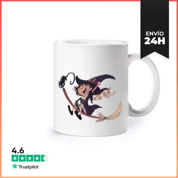 Taza Bruja Volando LaTostadora