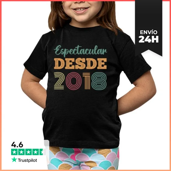 Camiseta Clásica Para Niños ESPECTACULAR DESDE 2018 LaTostadora