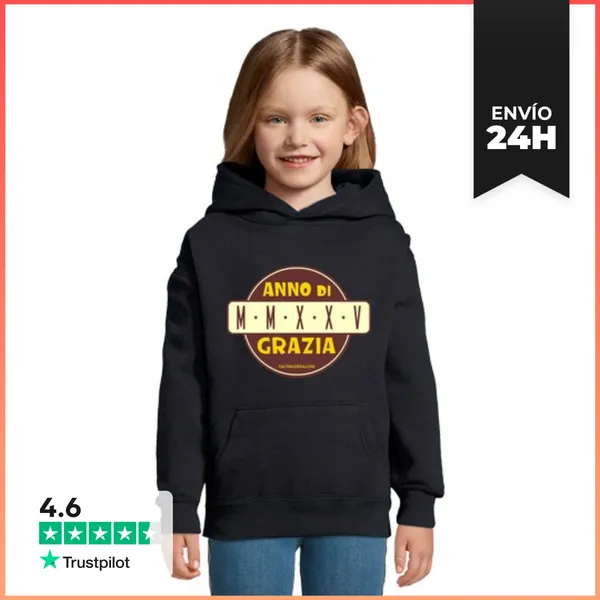 Sudadera Para Niños Con Capucha Jubileo LaTostadora