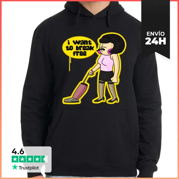 Sudadera Unisex Con Capucha Freddie LaTostadora