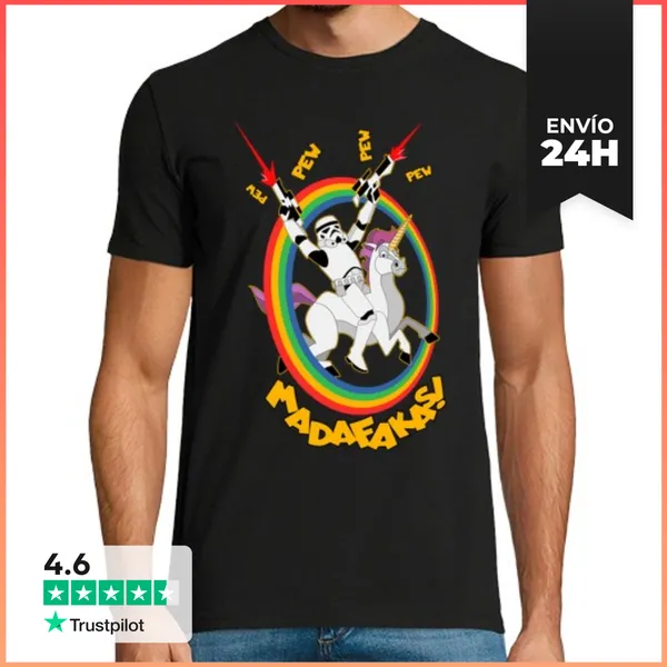 Camiseta Hombre Clásica Madafakas LaTostadora