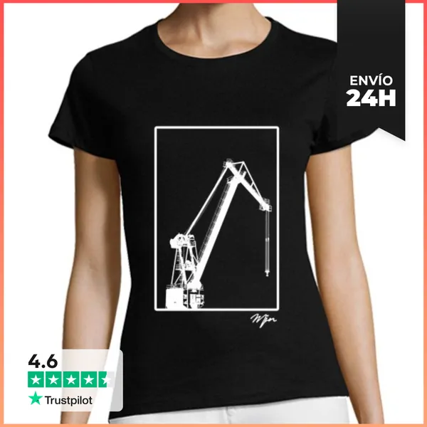 Camiseta Mujer Clásica Garabia - Grúa LaTostadora