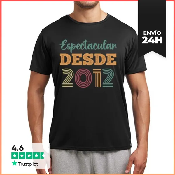 Camiseta Deportiva Hombre ESPECTACULAR DESDE 2012 LaTostadora