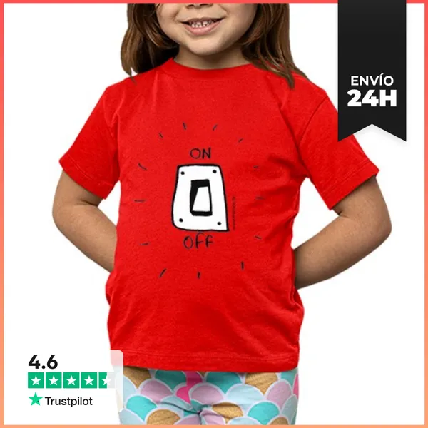 Camiseta Clásica Para Niños Interruptor LaTostadora