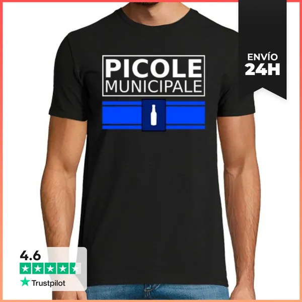 Camiseta Hombre Clásica Picole Municipal LaTostadora