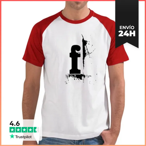 Camiseta Hombre, Estilo Béisbol Type F Fc LaTostadora