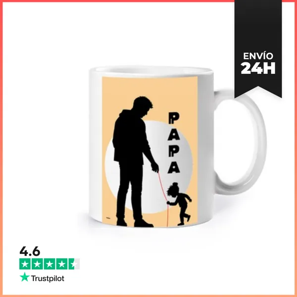 Taza Papa - Dia Del Padre - Hija LaTostadora