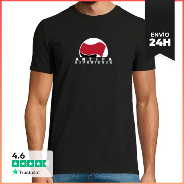 Camiseta Hombre Clásica Experiencia Antifascista LaTostadora