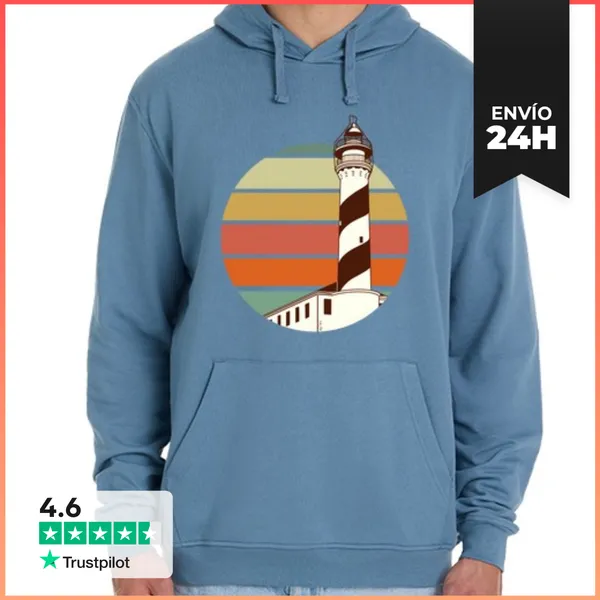 Sudadera Unisex Con Capucha Favaritx Vintage, Sudadera