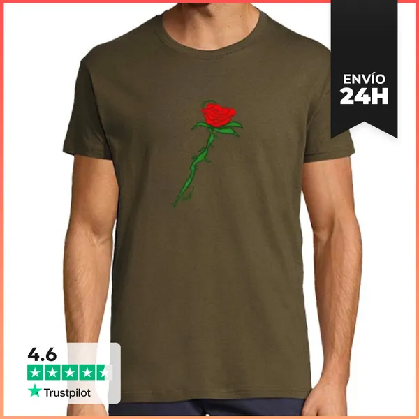 Camiseta Hombre Clásica ROSA LaTostadora