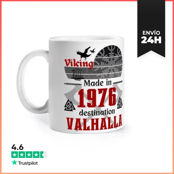Taza Viking Valhalla 1976 LaTostadora