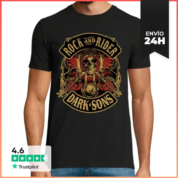 Camiseta Hombre Clásica DARK SONS LaTostadora