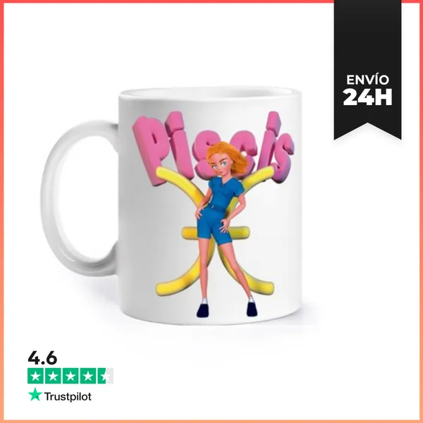 Taza Piscis LaTostadora