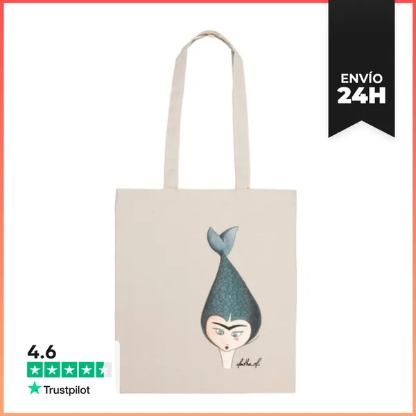 Bolsa De Tela Nena Pez LaTostadora