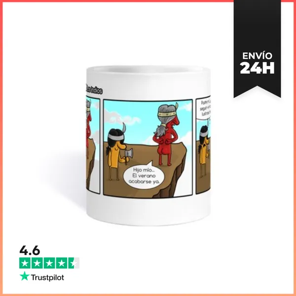 Taza Comic Los Indios LaTostadora
