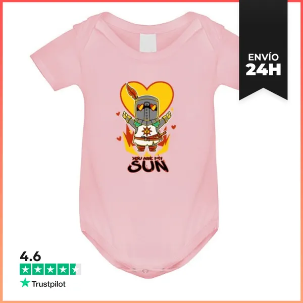 Body Bebé You Are My Sun - Dark Souls Solaire LaTostadora