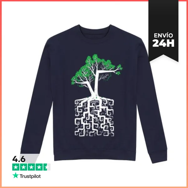 Sudadera Unisex Racine Carrée - Square Root LaTostadora