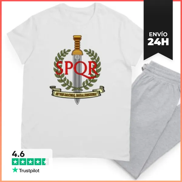 Pijama Si Vis Pacem, Para Bellum - SPQR LaTostadora