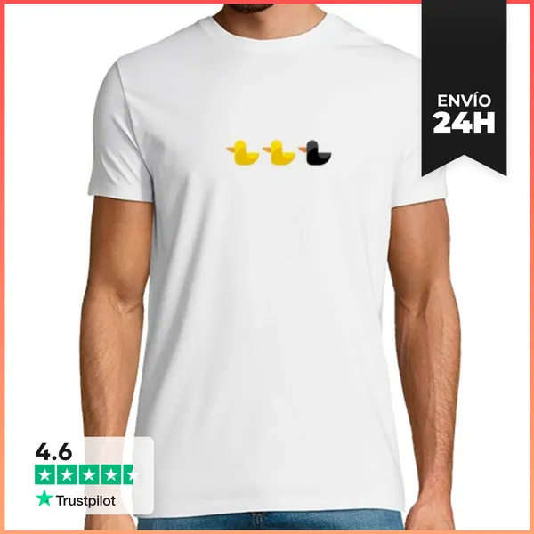 Camiseta Hombre Clásica THREE DUCKS LaTostadora