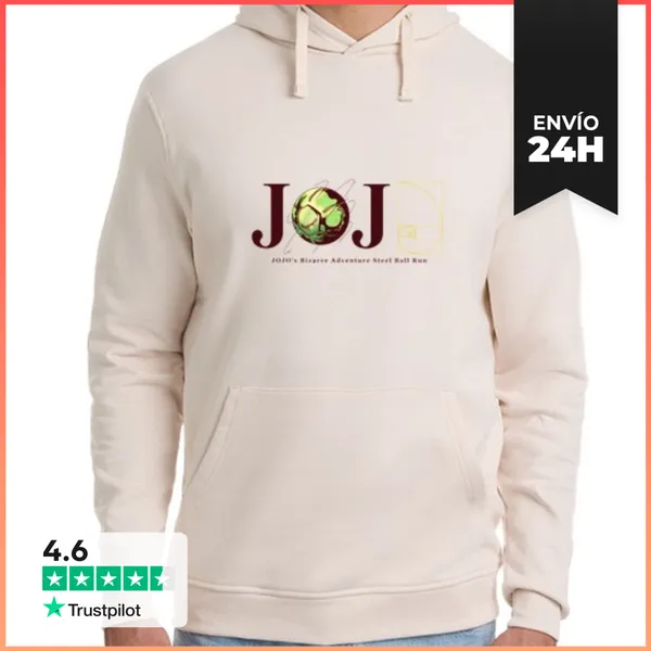 Sudadera Unisex Con Capucha Steel Ball Run LaTostadora