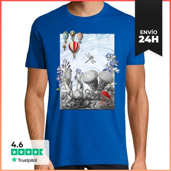 Camiseta Hombre Clásica Los Visitantes LaTostadora