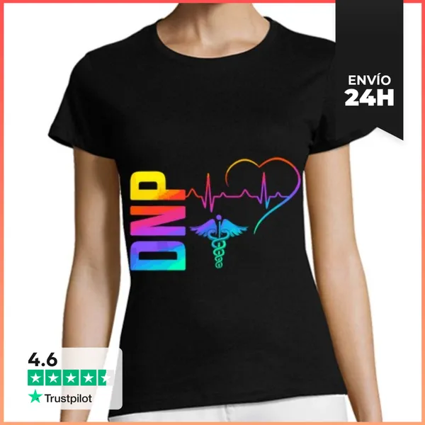 Camiseta Mujer Clásica Dnp Doctor En Práctica De Enfermería