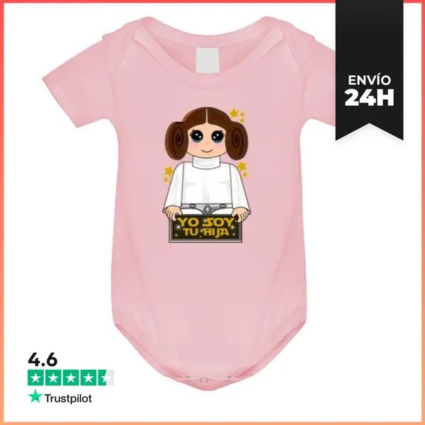 Body Bebé Yo Soy Tu Hija LaTostadora
